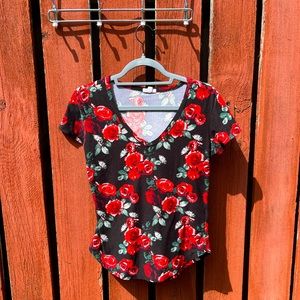 Floral t-shirt